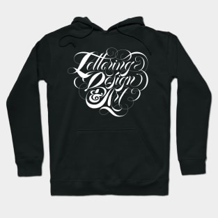 Lettering Design And Art Hoodie